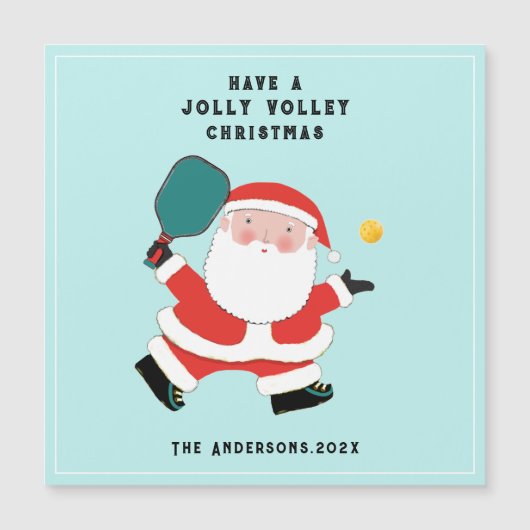 Pickleball Vakantiekaarten (Voorkant)