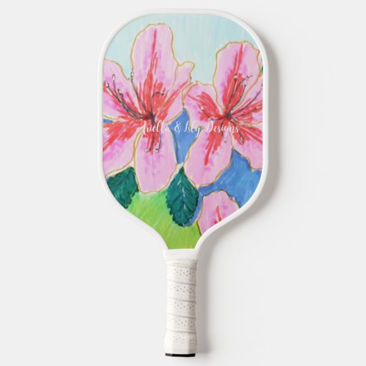 Pickleball van Ariella & Lily Design. Pickleball Paddle (Achterkant)
