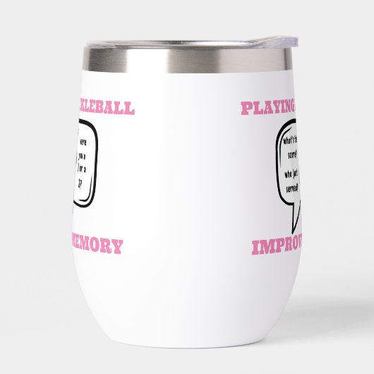 Pickleball verbetert geheugen Funny (Links)