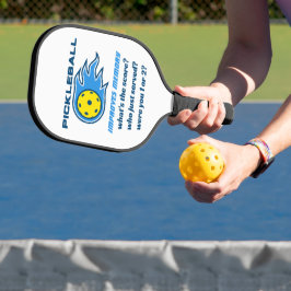 Pickleball verbetert geheugen Funny Paddle
