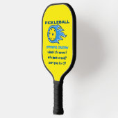 Pickleball verbetert geheugen Funny Pickleball Paddle (Links)