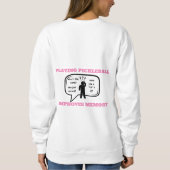 Pickleball verbetert geheugen Funny Trui (Achterkant)