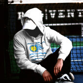Pickleball verbetert Memory Funny Mannen Hoodie