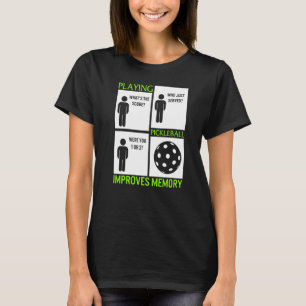 Pickleball verbetert Memory Pickleball Dink Paddle T-shirt
