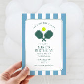 Pickleball Verjaardag Uitnodiging