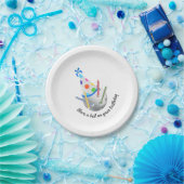 Pickleball-verjaardagsborden Papieren Bordje (Feest)