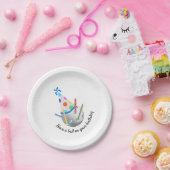 Pickleball-verjaardagsborden Papieren Bordje (Feest)