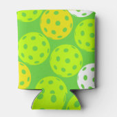 Pickleball Verjaardagsfeest Schattigee Groene Spor Blikjeskoeler (Achterkant)