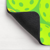 Pickleball Verjaardagsfeest Schattigee Groene Spor Muismat (Hoek)