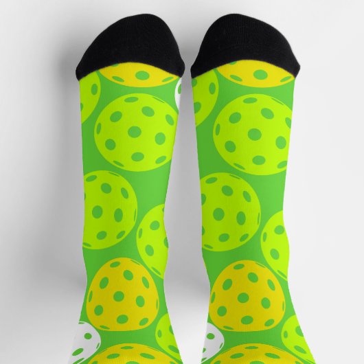 Pickleball Verjaardagsfeest Schattigee Groene Spor Sokken (Top)