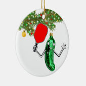 Pickleball-verzamelobject 2026 keramisch ornament (Rechts)