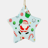 Pickleball-verzamelobject Keramisch Ornament (Rechts)