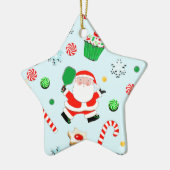 Pickleball-verzamelobject Keramisch Ornament (Links)