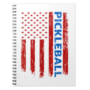 Pickleball Vlag - Paddleball Pickleball Spelen Am Notitieboek