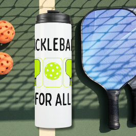 Pickleball voor alle paddels en bal thermosbeker
