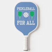 Pickleball voor alle paddels en Ball Green Paddle (Achterkant)
