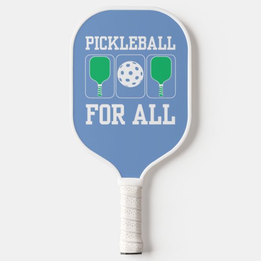 Pickleball voor alle paddels en Ball Green Paddle (Voorkant)