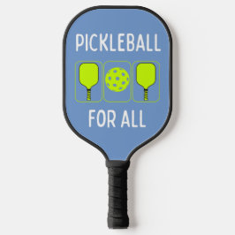 Pickleball voor alle Paddels en Ball Yellow Paddle