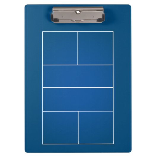 Pickleball voor coach & speler klembord (Voorkant)