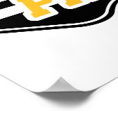 Pickleball vreest mijn peddel poster (Hoek)