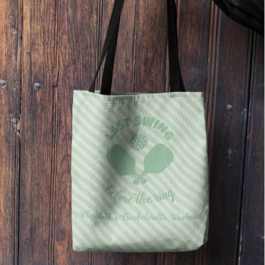 Pickleball vrijgezellenweekend tote bag