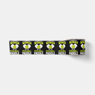 Pickleball Vrouw Funny Pickleball Speler Cadeau Satijnen Lint
