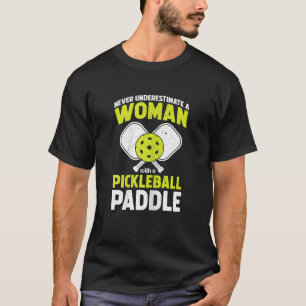 Pickleball Vrouw Funny Pickleball Speler Cadeau T-shirt