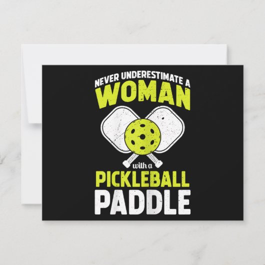 Pickleball-vrouw Grappig Pickleball-speler Cadeau (Voorkant)