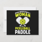 Pickleball-vrouw Grappig Pickleball-speler Cadeau (Achterkant)