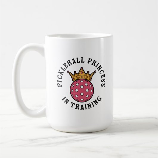 Pickleball Vrouwen Grappig Koffiemok (Links)