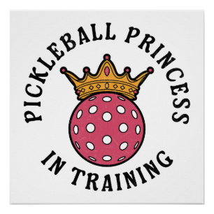 Pickleball Vrouwen Grappig Perfect Poster