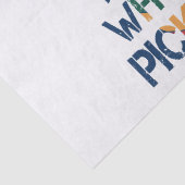 Pickleball vrouwen regenboog tissuepapier (Detail)