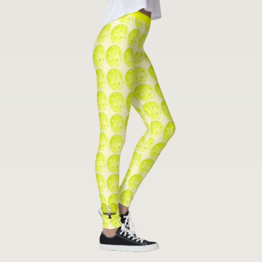 Pickleball VrouwenLeggings met paddles pants Leggings (Rechts)