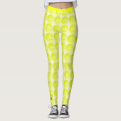 Pickleball VrouwenLeggings met paddles pants Leggings (Voorkant)