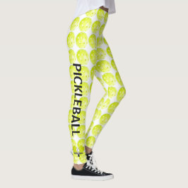 Pickleball VrouwenLeggings met paddles pants Leggings