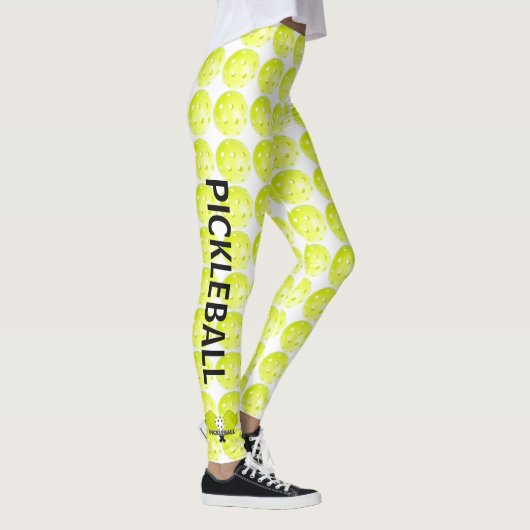 Pickleball VrouwenLeggings met paddles pants Leggings (Rechts)