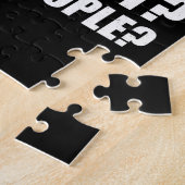 Pickleball waarvan de Serve Score League Picklebal Legpuzzel (Zijkant)