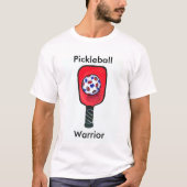 Pickleball Warrior Mannen New Balance T-Shirt (Voorkant)