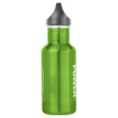 Pickleball Water flesje "Patiënt voor stroom" Waterfles (Links)