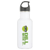 Pickleball Water flesje Waterfles (Voorkant)