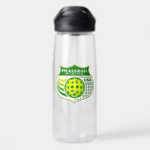 Pickleball Waterfles (Achterkant)