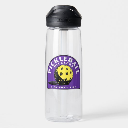 Pickleball Waterfles (Achterkant)