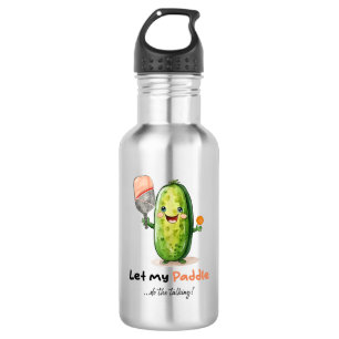 Pickleball waterfles, grappig, schattig pickleball waterfles