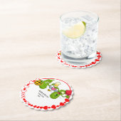 Pickleball Wedding Kartonnen Onderzetters (Insitu)