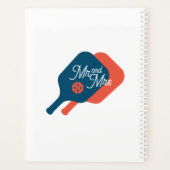 Pickleball weddingplanner voor de perfecte match! planner (Achterkant)