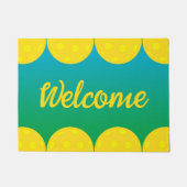 Pickleball Welkom Deurmat (Voorkant)