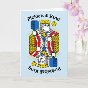 Pickleball Wenskaart - Pickleball King Kaart