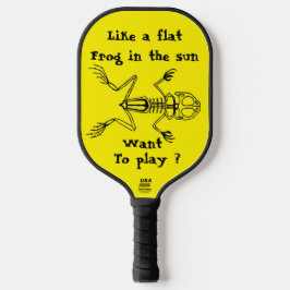 Pickleball wil spelen paddle