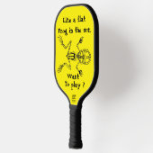 Pickleball wil spelen pickleball paddle (Links)