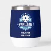 Pickleball Wine Tumbler (Voorkant)
